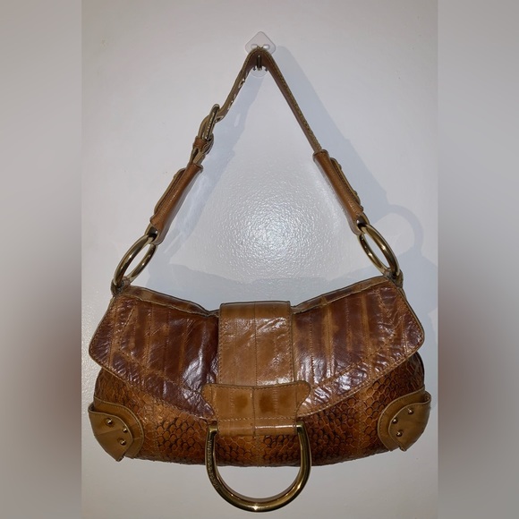 Dolce & Gabbana Handbags - EUC Vintage Dolce&Gabbana Python leather Bag